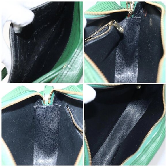 LOUIS VUITTON Epi Jeune Fille MM Shoulder Bag Green M52154 LV Auth 119058 - Picture 16 of 16